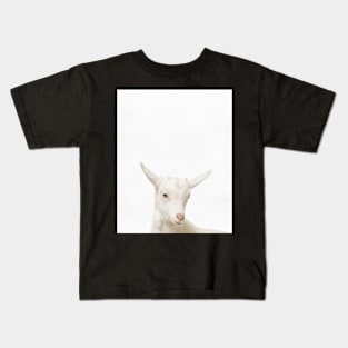 Goat print, Nursery, Animal, Kids room, Modern art, Wall decor Kids T-Shirt